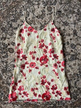 Little Moon Cheyanne Floral Mini Dress Women’s Size Small Yellow Summer Event